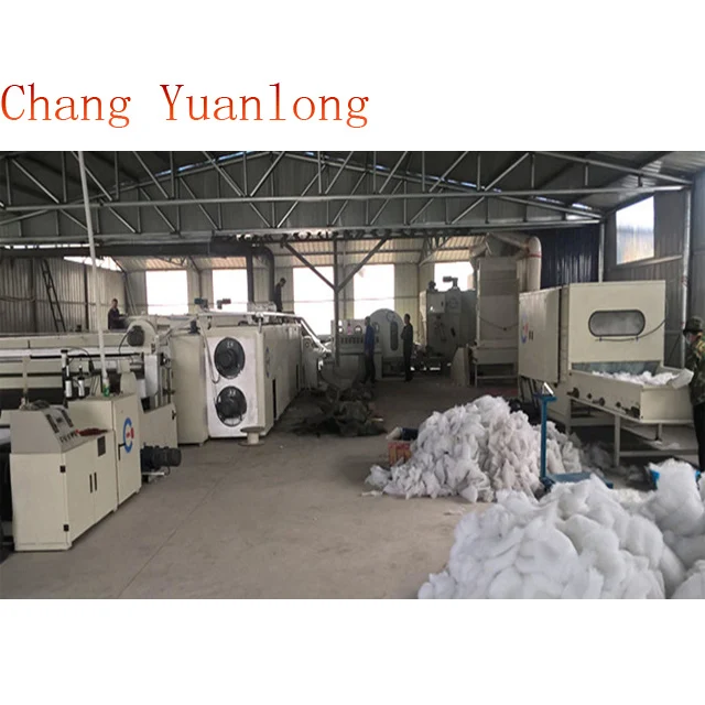 Disposable carpet production line