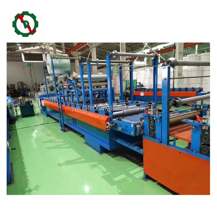 Chinese Supplier Good Quality Epe Corrugation Galvanized Sheet Metal Steel Press Roll Laminating Machine