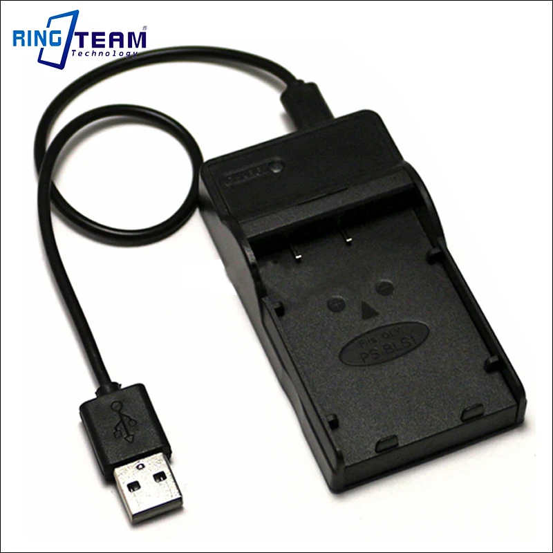 
BCS-5 BCS5 Charger for Olympus PS-BLS5 BLS-5 & BLS-50 Batteries Fits PEN E-PL2 E-PL5 E-PM2 Stylus 1 1s OM-D E-M10 Mark II Camera 