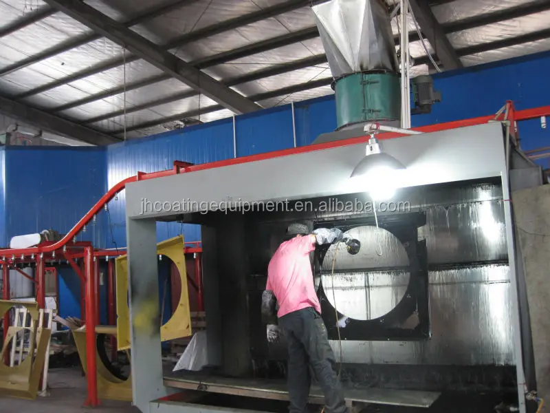 
Professional Liquid Painting Spraying Booth For Manual Water Curtain Booth 