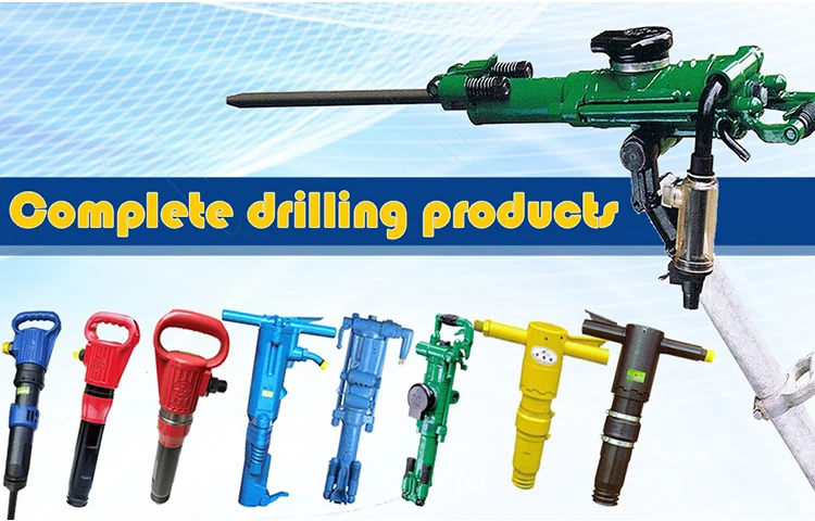 kAIshan YT24  Air Leg  Pneumatic Portable Hand Held Rock Drill Machine