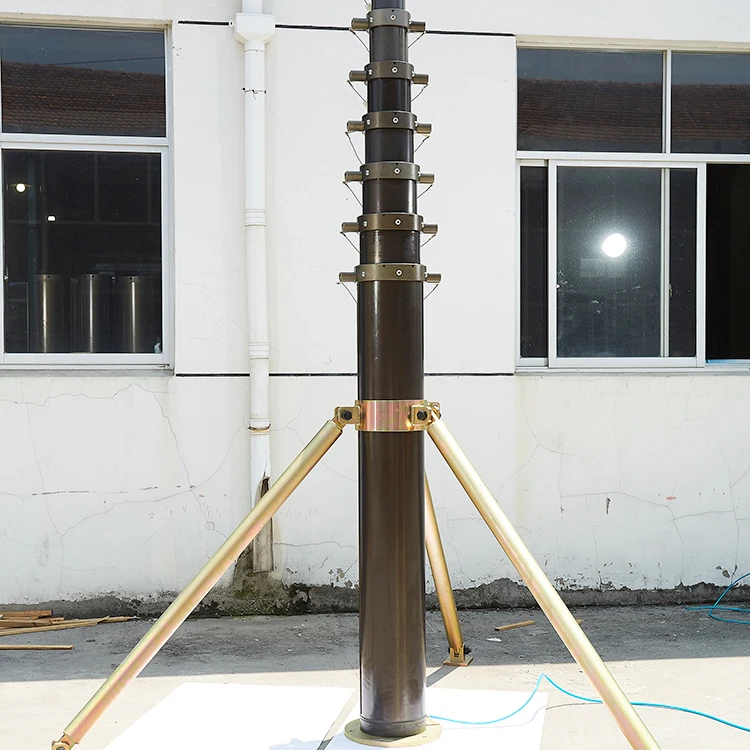 
Pneumatic telescopic mast super heavy antenna mast mobile lighting 