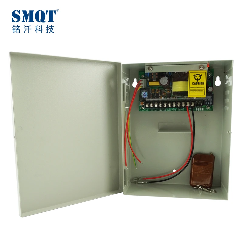  SMQT Wholesaler Price DC 12V 3A/5A door access control power supply with remote controller
