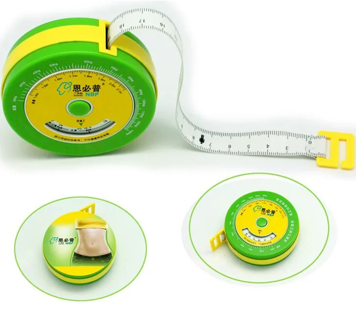 Promotional Customized BMI calculator body tape portable BMI measuring tape
