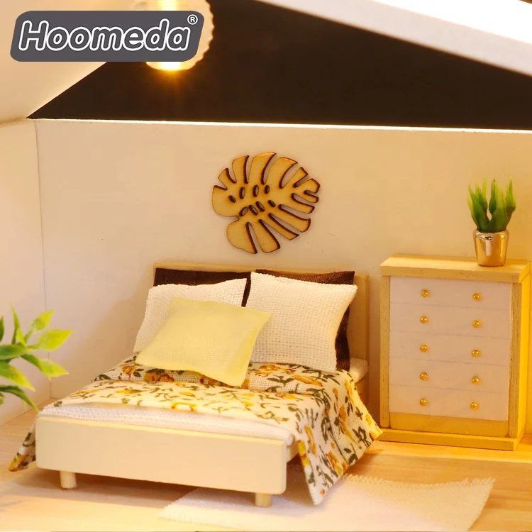 Beautiful DIY Dollhouses Wooden doll house miniature DollHouse