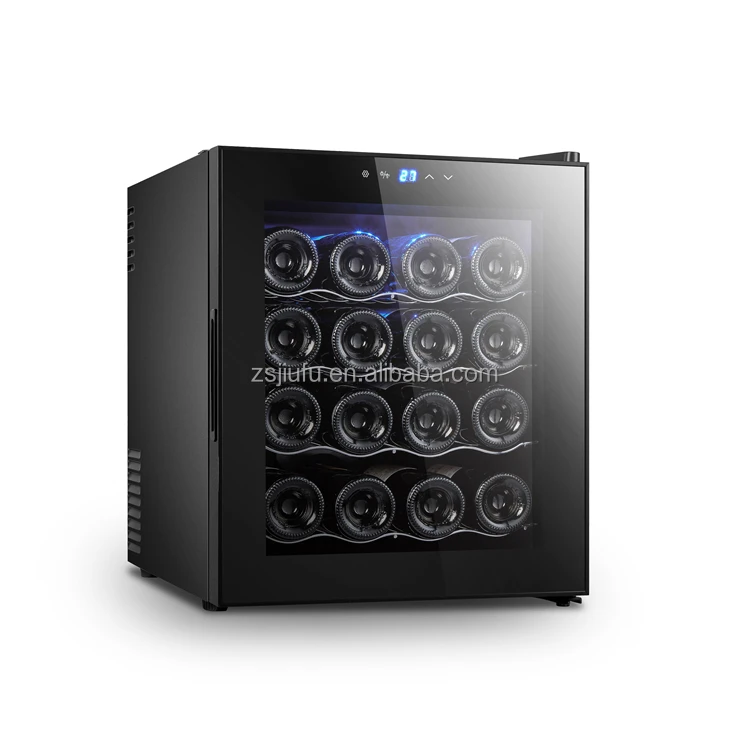 16 Bottles Wine Beer Refrigerator Cooler Semiconductor Refrigerator