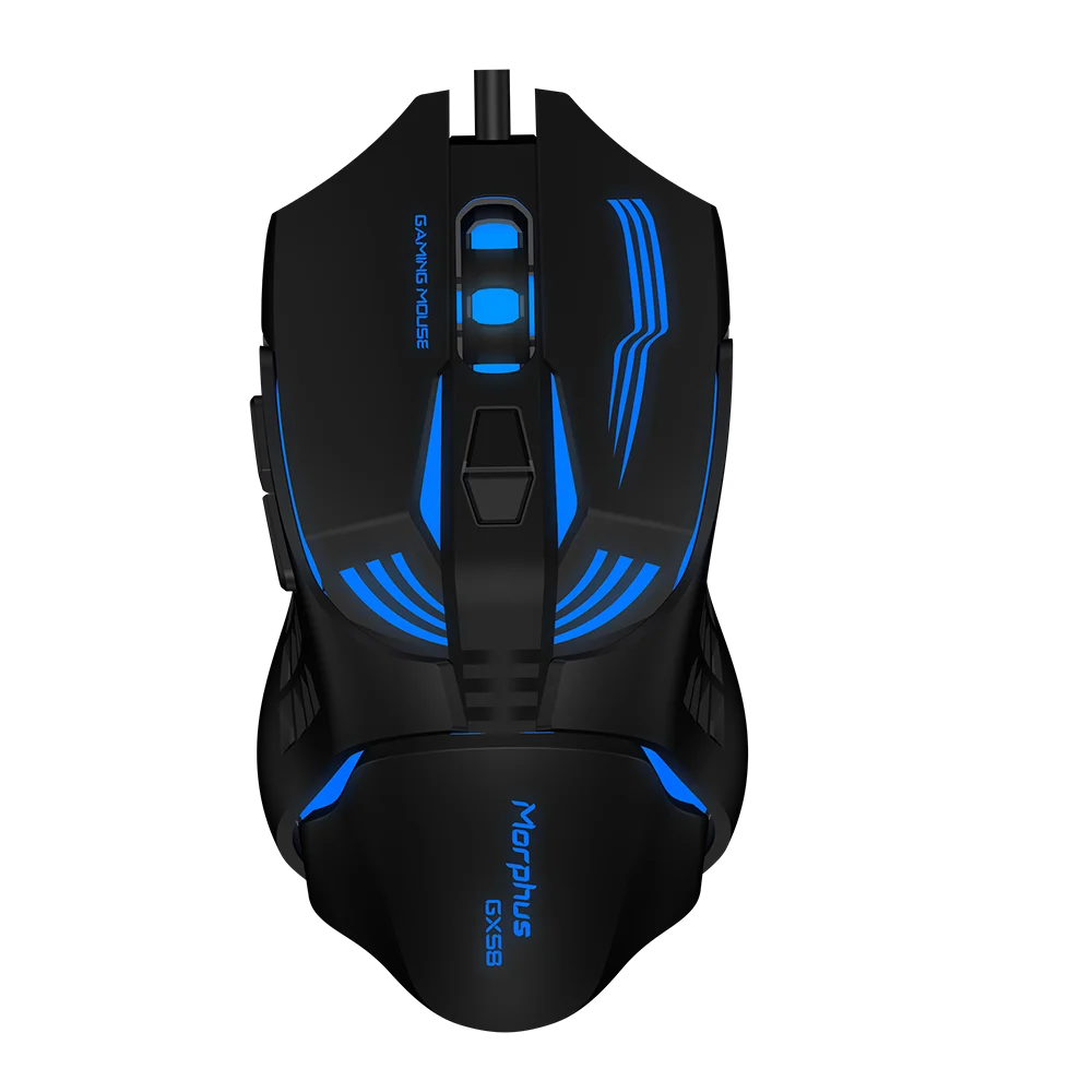 AIKUN Optical Gaming Mouse GX58,1.8m cable,2400dpi,USB2.0,4 levels DPI,SPCP702