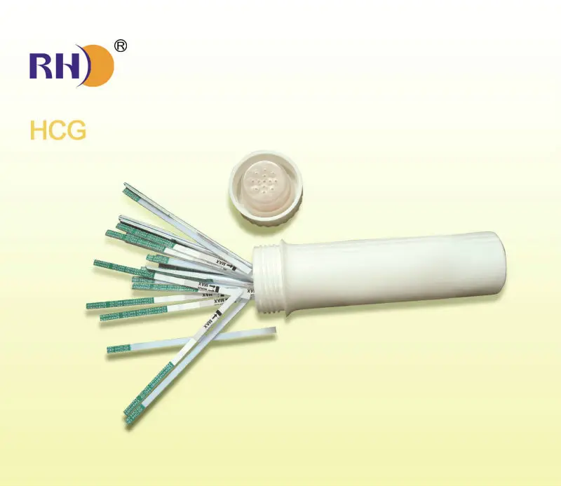 High Quality Low Price HCG PREGNANCY TEST(Bottle of 25 strips)