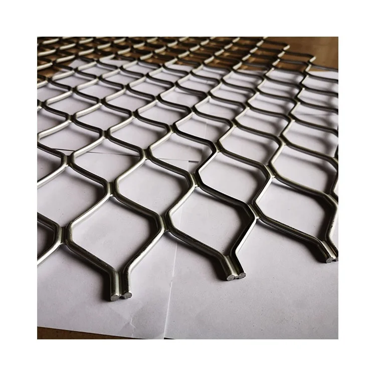 
High Quality Powder Coating 6M Length Aluminum Alloy amplimesh Fence Mesh 