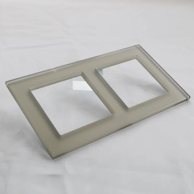 touch switch plate for wall glass touch button panel