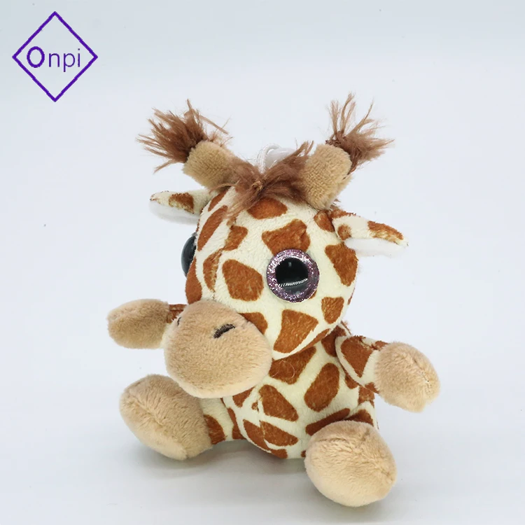 
Small mini plush dog keychain 