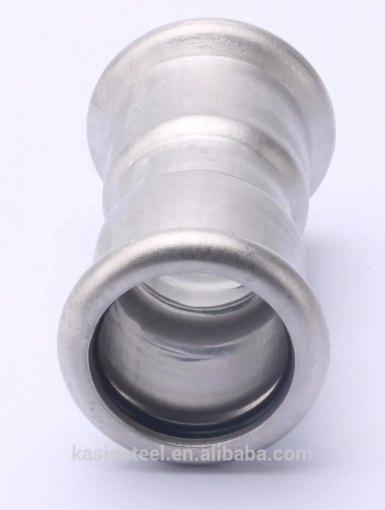 Inox 316L DVGW M-profile equal coupling