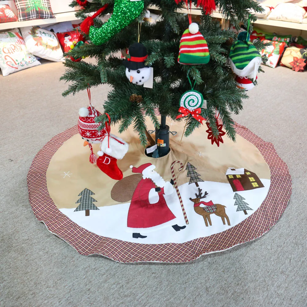 Christmas Decoration Santa Claus Tree Skirt Cheap