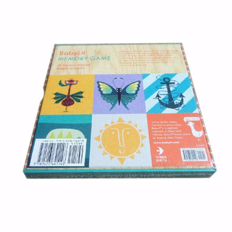 Kids Matching Learning Cards Memo Game