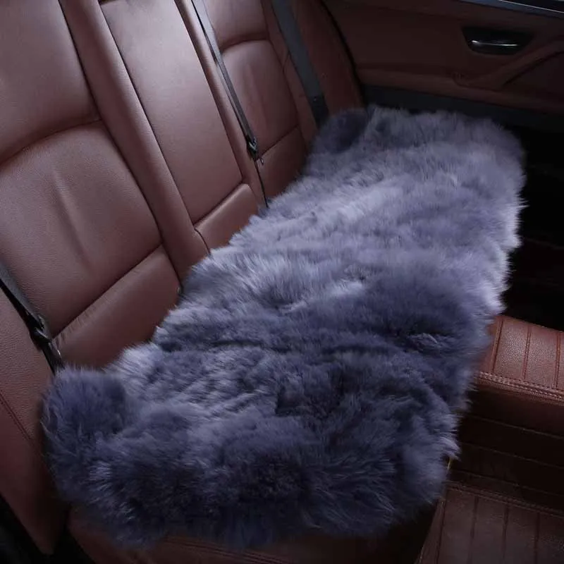 2021 Rownfur genuine natural sheepskinCar interior accessories wool fur car seat covers cushion