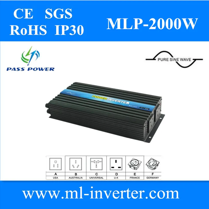 завод прямых продаж 2 ква инвертор панель солнечных батарей инвертор один год гарантии