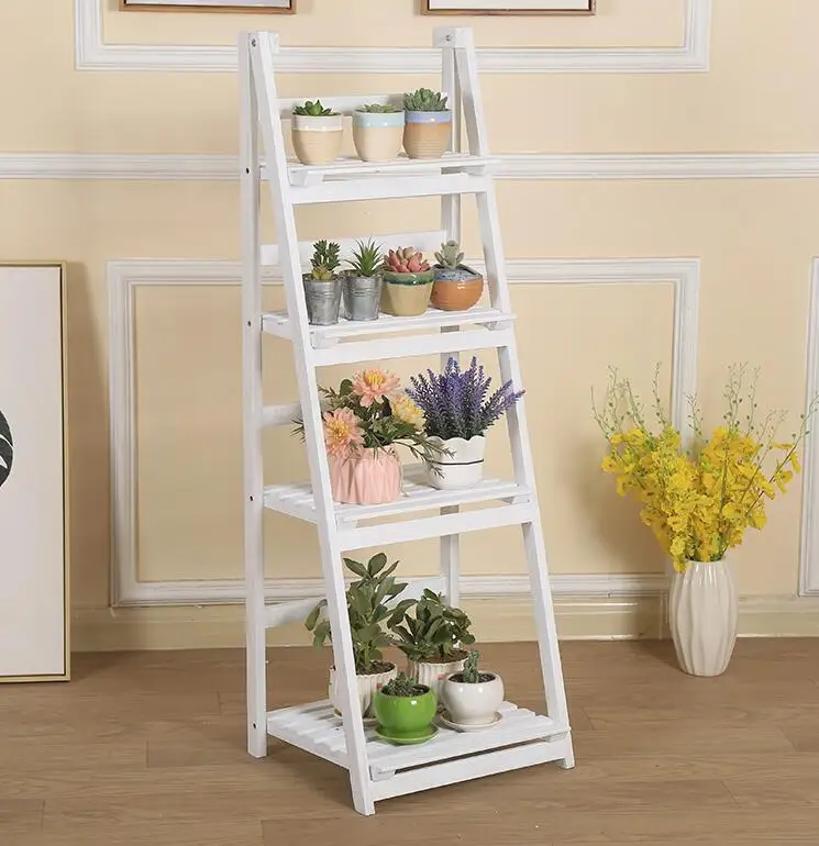 WL2075,More Cheapest Wooden Flower ladder