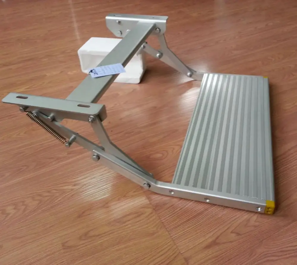 ES-F-S-600-M Series Manual Folding Single Step for Vans and Motorhomes