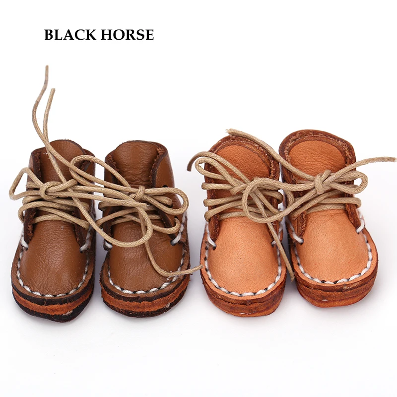 Dolls Boots Lace Up Flats Sneaker Shoes for 1/6 BJD Blythe SD