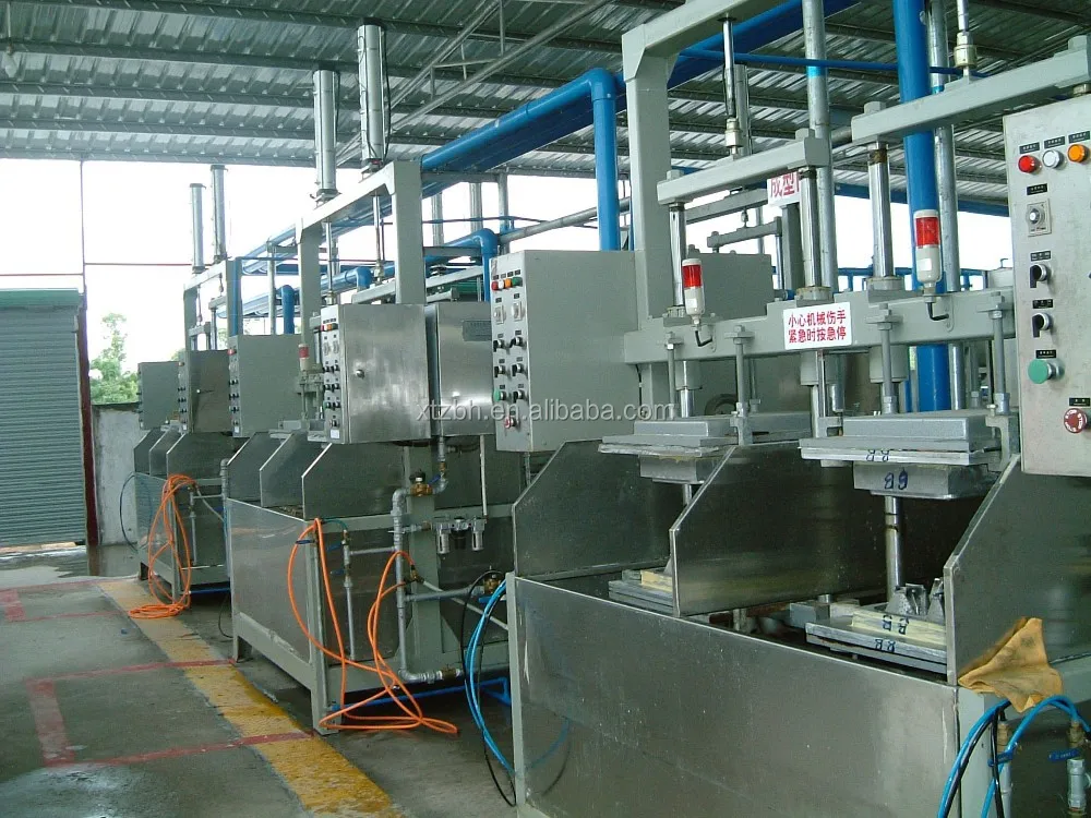 400-700pcs/hr Small business scale egg tray machine production line for chicken farming usage