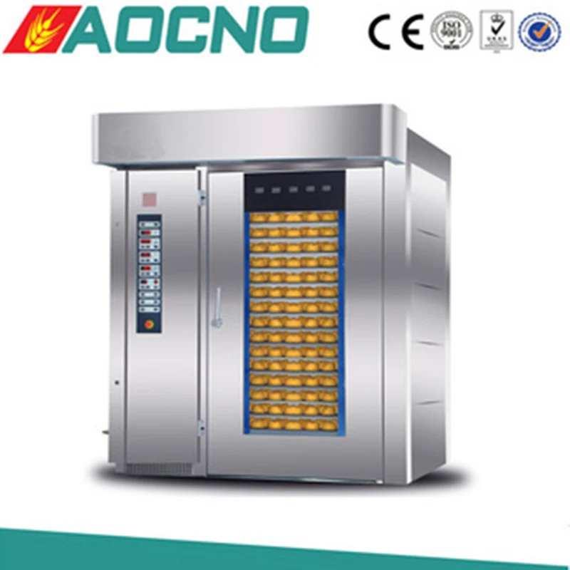 commercial gas toast bread baking rotary Oven machinery for bakery