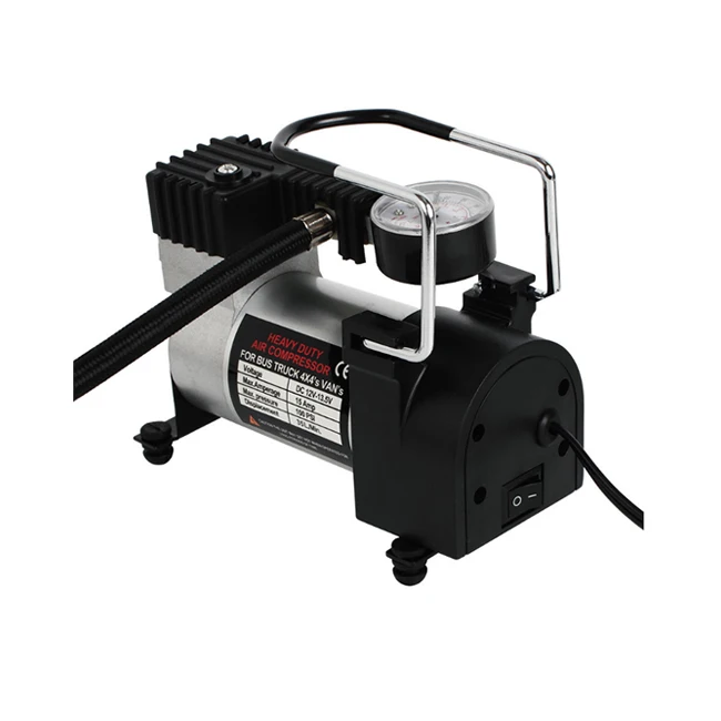 12V 100PSI portable car tire inflator pump for car bike motorcycle tyre