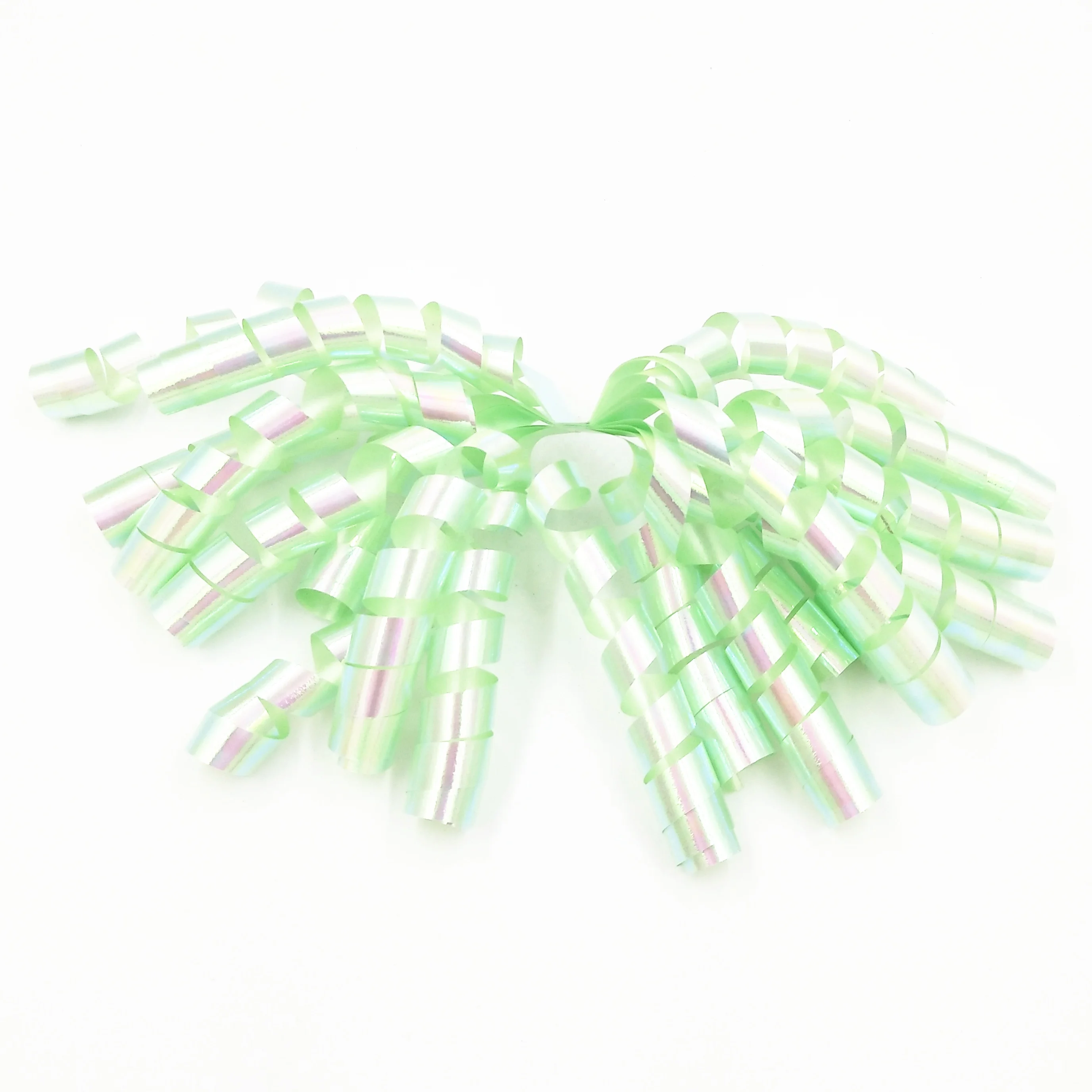 
Light Green/White/ Sky Blue Curling Ribbon Favor Gift Bows 