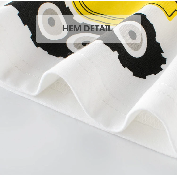 Wholesale Brand Cute Fancy Toddler Boy Boutique Casual Clothes Short Sleeve T Shirts