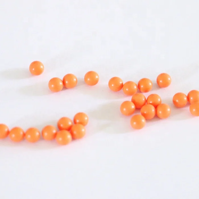 Yellow 2mm 11mm 11.25mm pom plastic ball