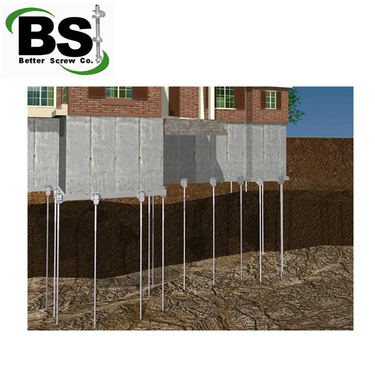 Foundation Steel Push Piers System