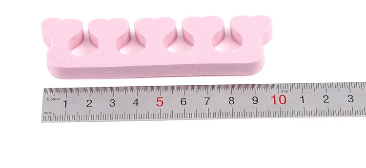 Дешевый, но хороший разделитель для ногтей в форме ног