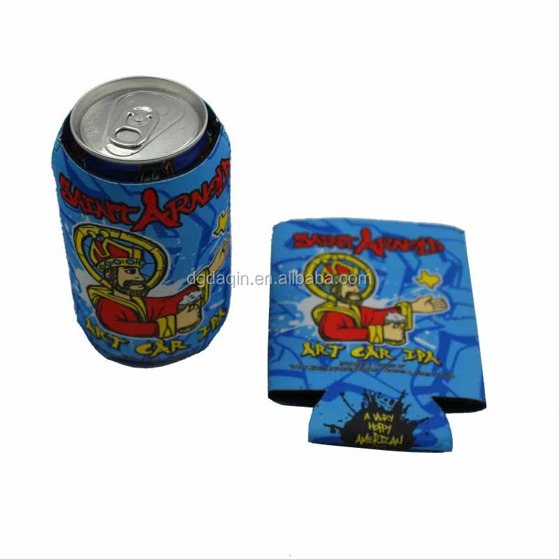 High Quality Factory Price Promotion Gift Sublimation Gel Beer Neoprene Can Cooler