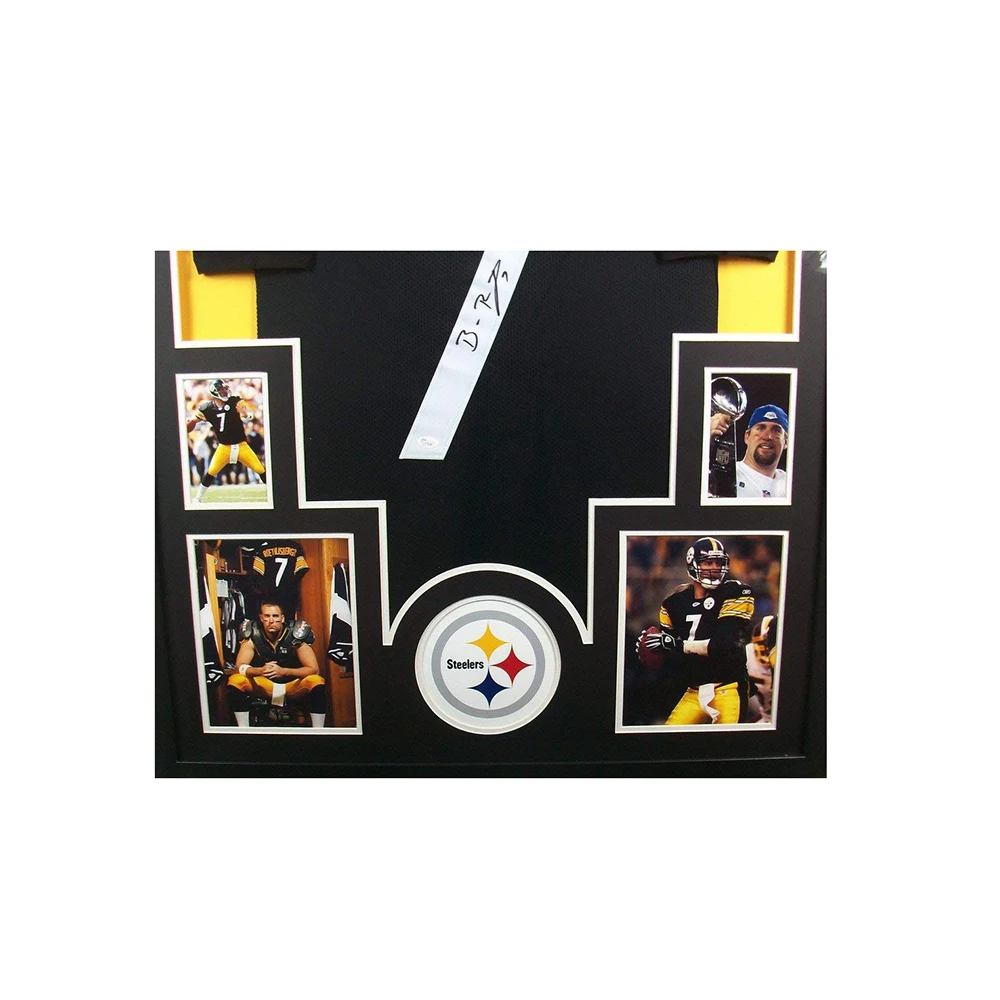 New Design Large Jersey Display Case 3D Shadow Box Frame Solid Wood Black Custom Photo Frame