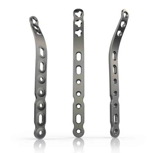 
medical distal femur locking plate orthopedic implant produced by ISO13485 manufacturer with 200machines 
