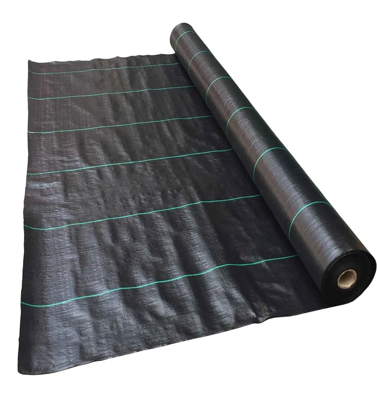 black fabric agricultural ground cover wholesale weed mat 80gsm
