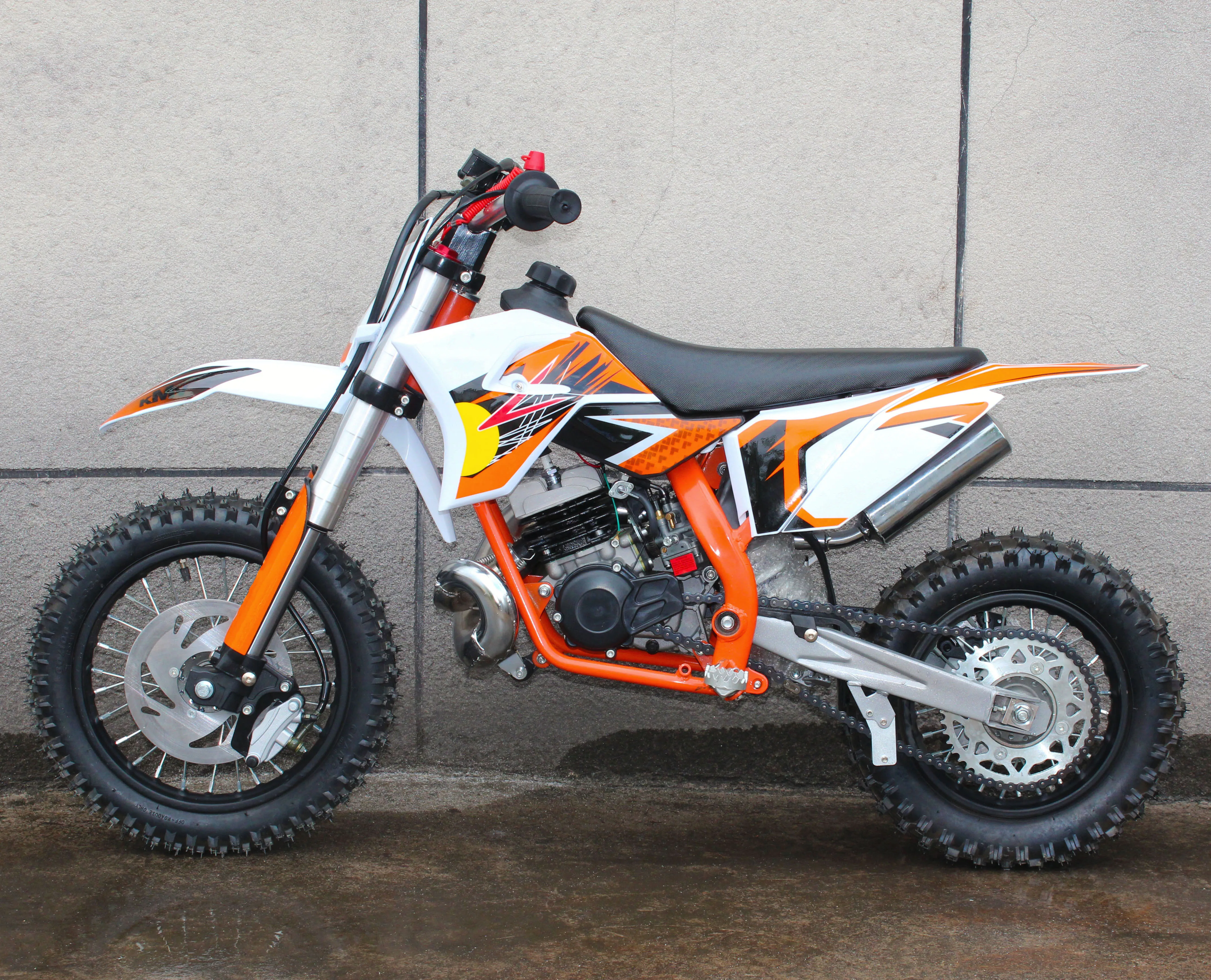 Автоматический мини-Кроссовый детский мотоцикл KOSHINE, 50 куб. См