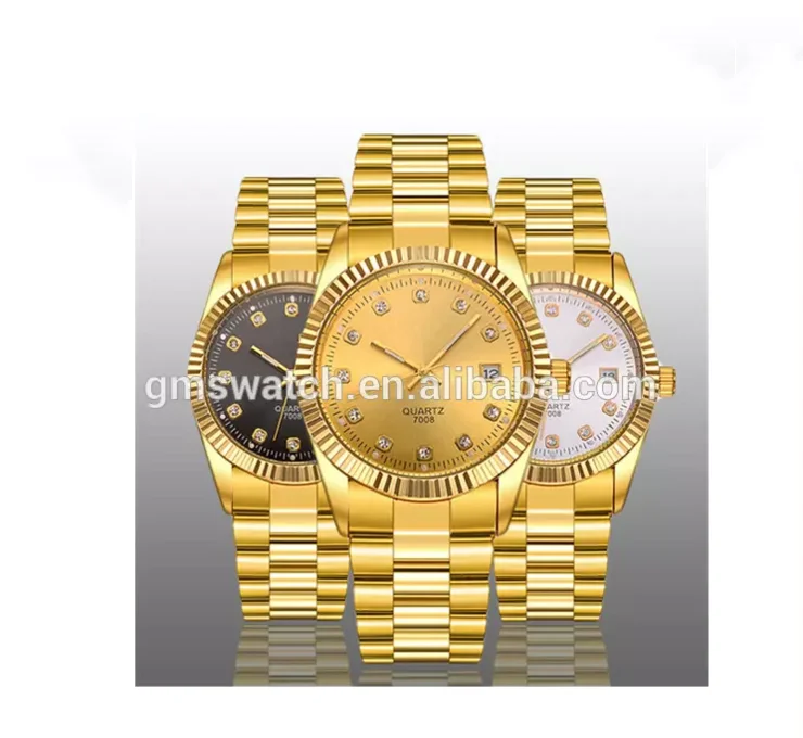 Новинка 2017 года мужские часы с корпусом из нержавеющей стали по заводской цене от китайского производителя японским механизмом и золотым покрытием индивидуальный логотип diai OEM