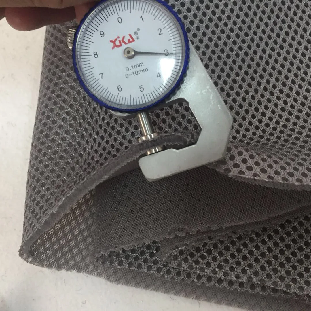 
3d air mesh fabric 3mm 3 mm 100%polyester mesh 