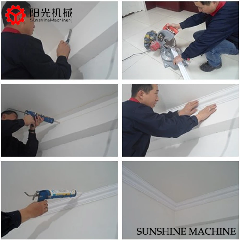 Высокая пены прессформы потолка карниз из