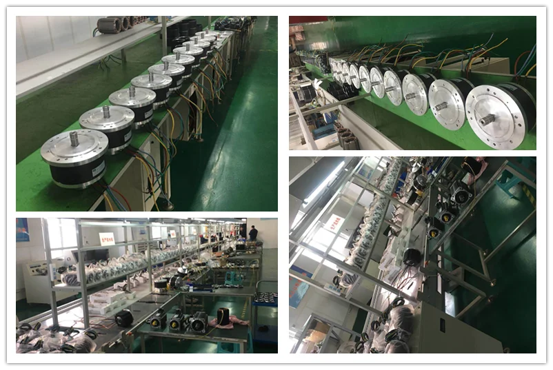 High power 2000 watt brushless dc motor 24v dc motor 1500rpm bldc motor with brake for AGV,Electric sanitation vehicle