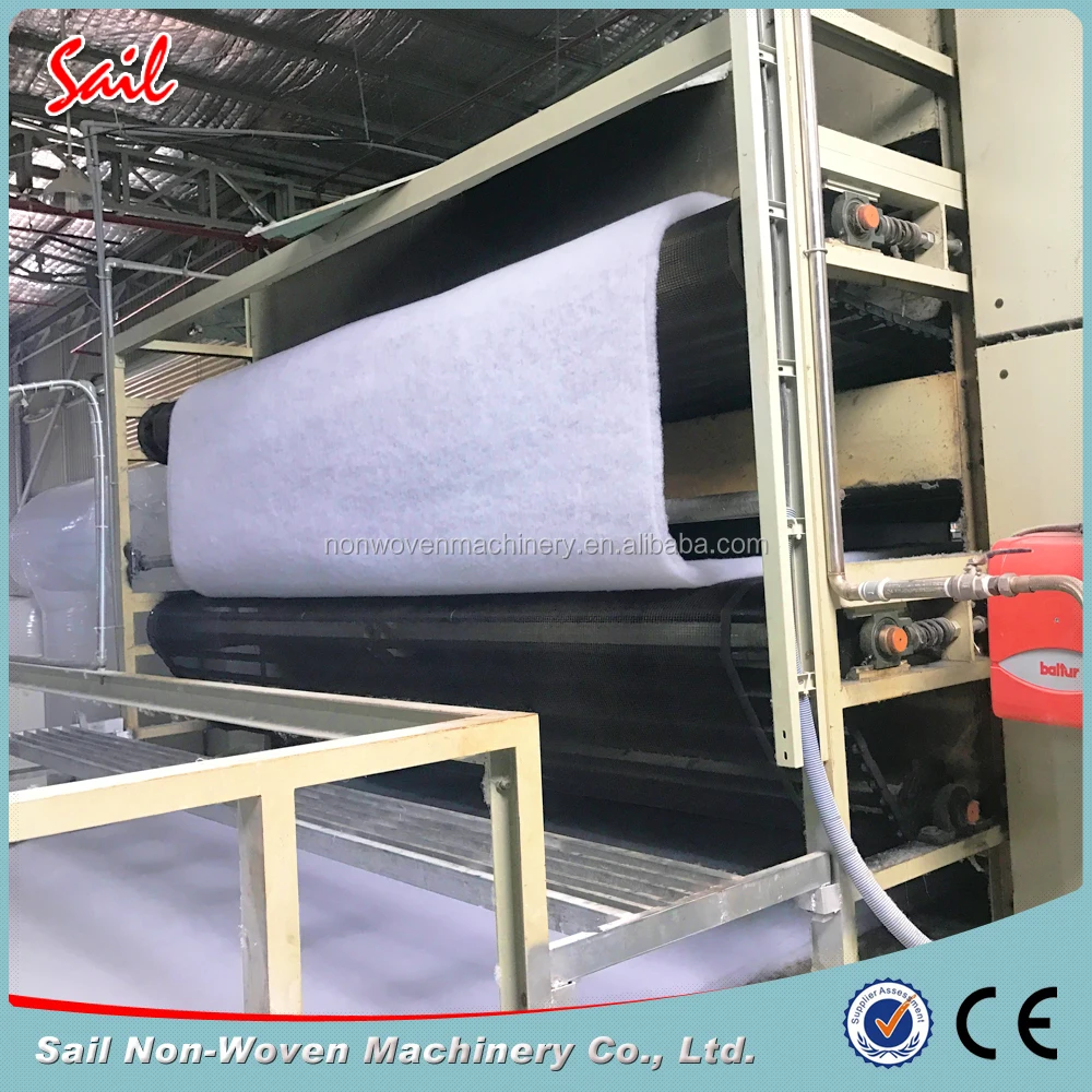 Nonwoven coil mattress production line polyester fiber wadding production line