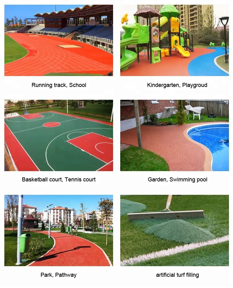 
EPDM granules for basket ball court rubber flooring 
