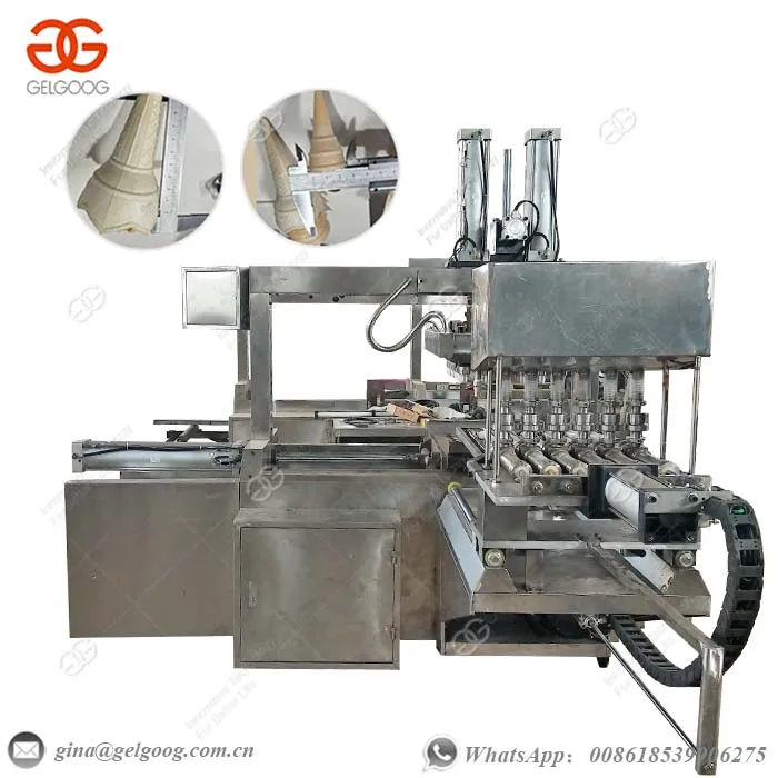 Automatic Ice Cream Cone Machine Wafer Coffee Cone Making Machine