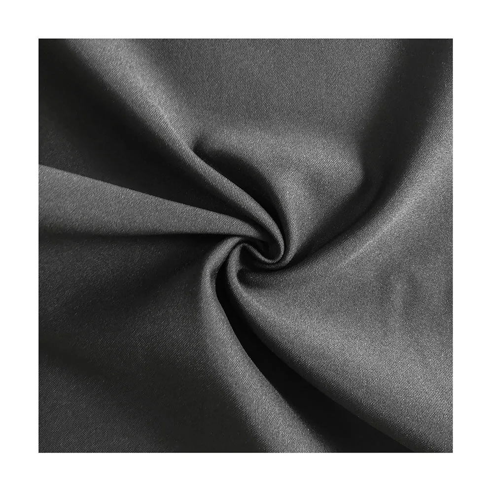 custom weft knitted disperse dye lycra polyester spandex fabric for mens bottom JUVE01