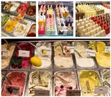 8pans ice cream showcase gelato/popsicle display freezer