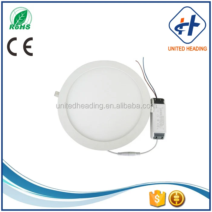 Горячая Распродажа круглый/квадратный светодиодный потолочный светильник из алюминия тонкий панельный 12 Вт