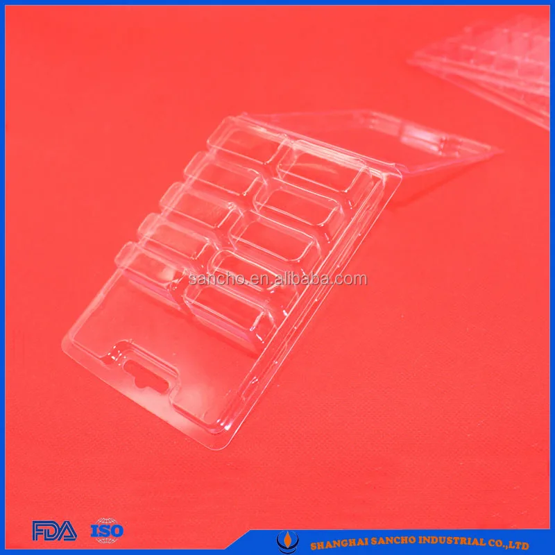 
Accept custom clamshell packaging wax melts 