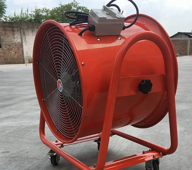 industrial fan with 4-wheel