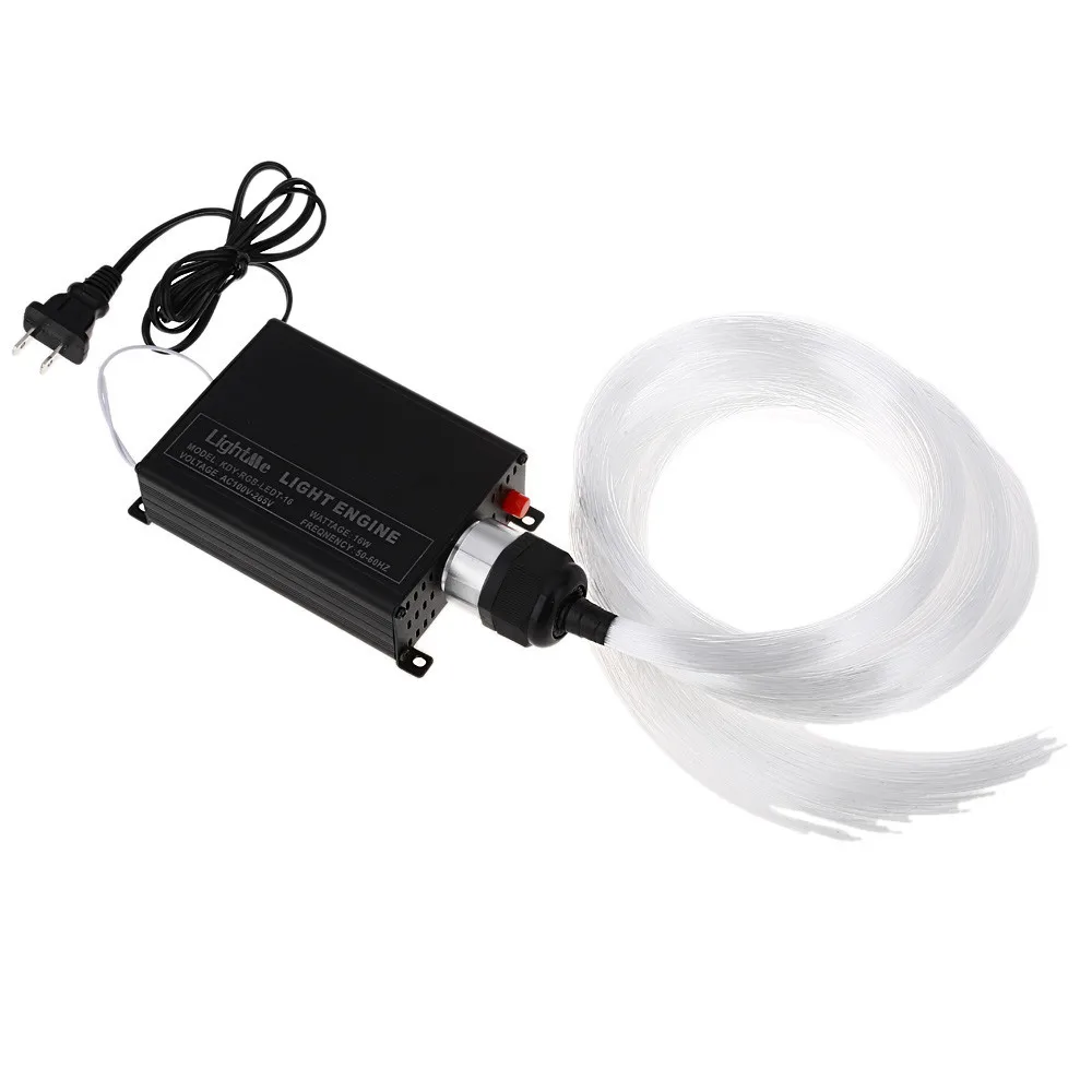 RGB led fiber optic star ceiling kit 0.75mm 200 pcs *2 meters fiber optic light for sale children room promotion