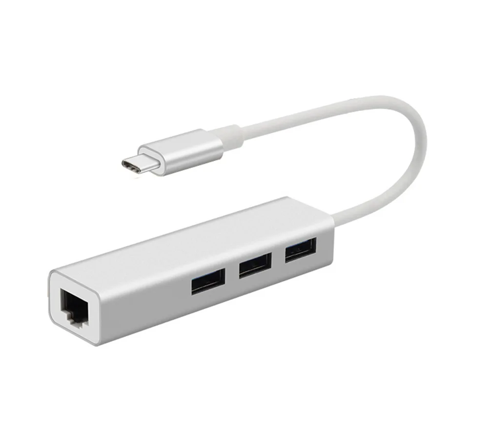 SuperSpeed USB Type C Gigabit Ethernet-адаптер для 10/100/1000 Мбит сетевой адаптер